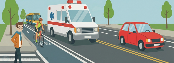 Sharing the Road Safely Logo