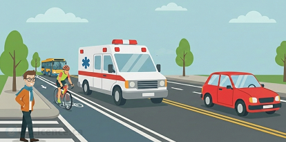 Sharing the Road Safely Logo