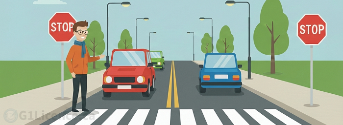 Stopping, Speed & Road Markings Logo